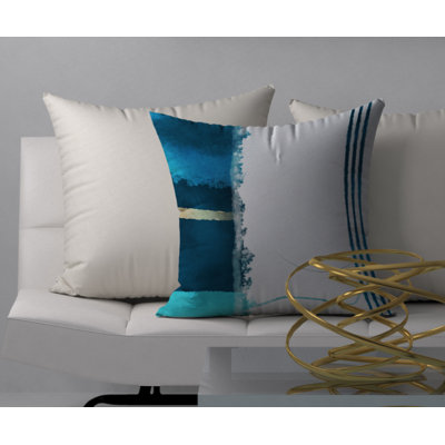Abstract Throw Pillow