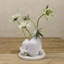 Vase Trio With Two Birds, Ceramic