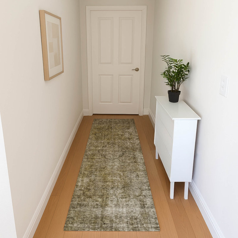 Tapis de qualité supérieure Honig AMF1656 Global, Tapis de couloir 2 pi 3 po x 7 pi 6 po