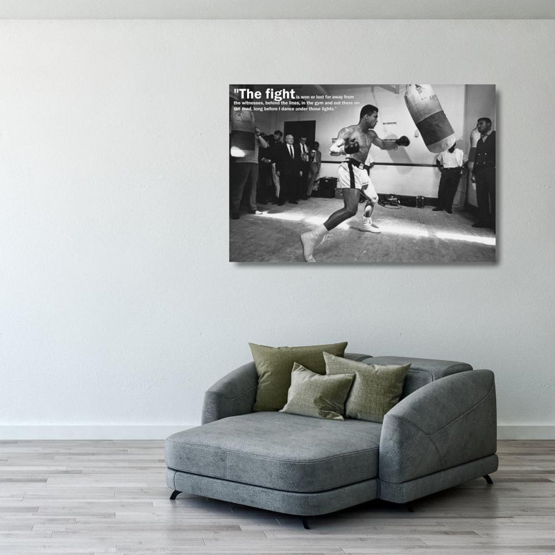 Sac lourd Muhammad Ali, H 27 po x l 40 po