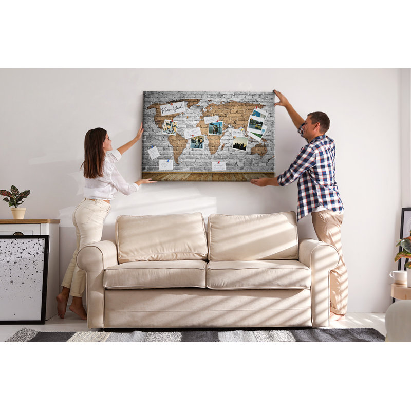 Wabbaseka Cork Corkboard / Bulletin Board