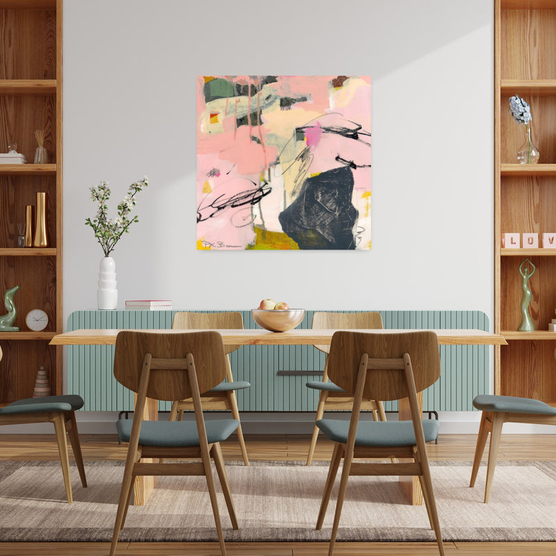 Sylvan Zephyr n ° 4, art contemporain abstrait, H 36 po x l 36 po