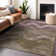 Machine Washable Indoor/Outdoor Cinead ACN1700 Taupe Rug