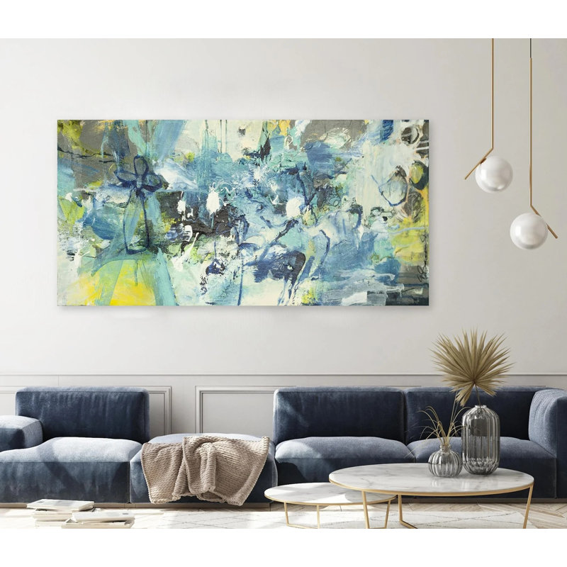 «Yours Softly» par Doris Savard - peinture sur toile tendue