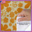 Housses de couette à motif floral orange-130505161