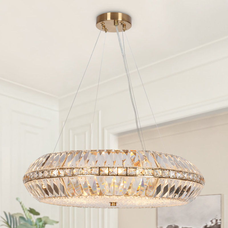 Lustre à intensité variable 9 lumières Josse