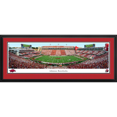 Arkansas Football Panoramic Print