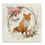 Couronne murale Woodland Fox, par Kelley Talent