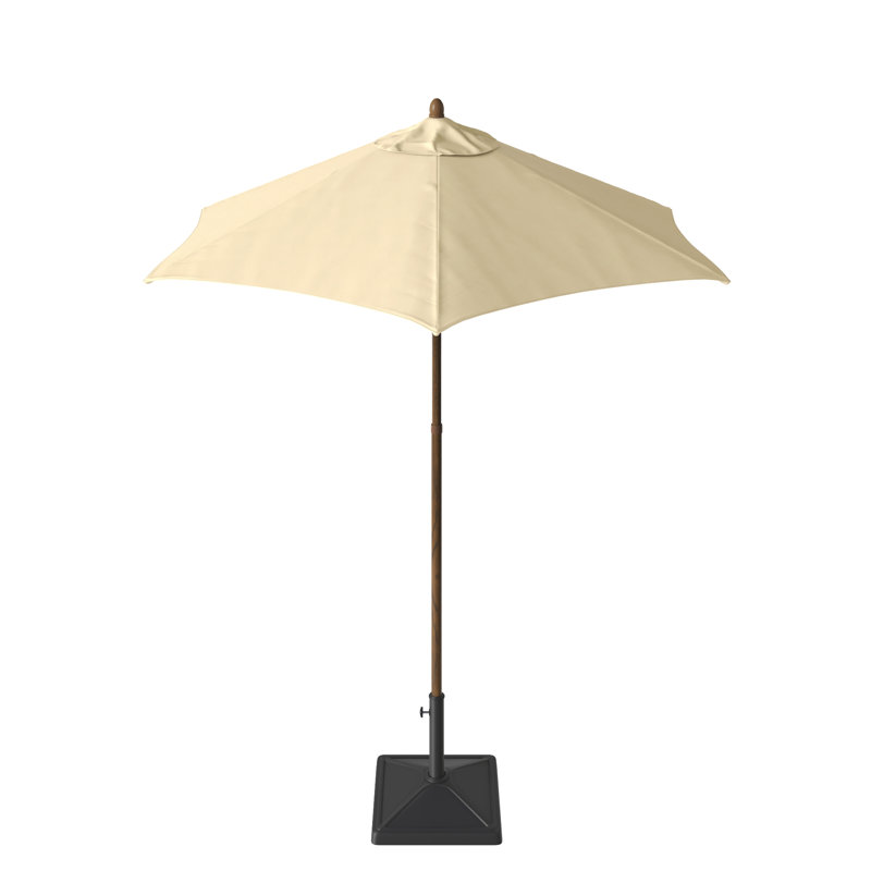 Parasol de marché Henry Street, Beige antique ‑ polyester