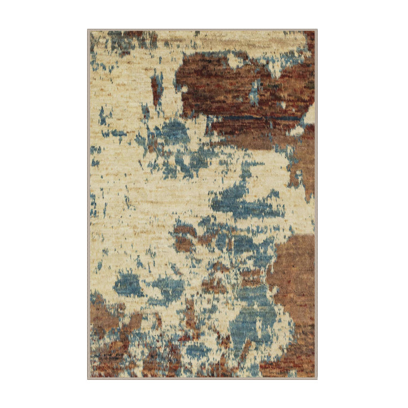 Abstract Indoor Rug, Rectangle 3' x 5'