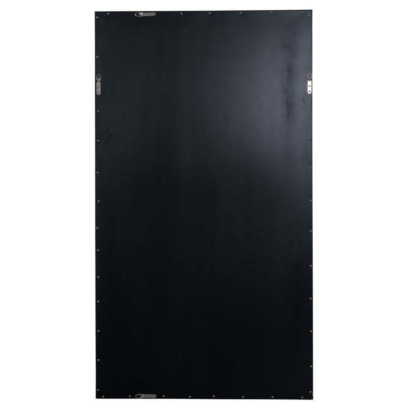 Olivia Flat Beveled Wall Mirror, 68" H x 38" W