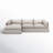 Reggio Slipcover Chaise Sectional-89191313-70497850-100098007