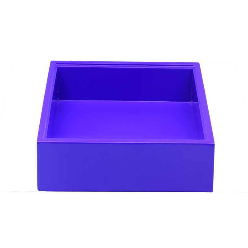 Panier Tre, H 1,57 po x l 5,91 po x P 5,91 po, Violet, 12