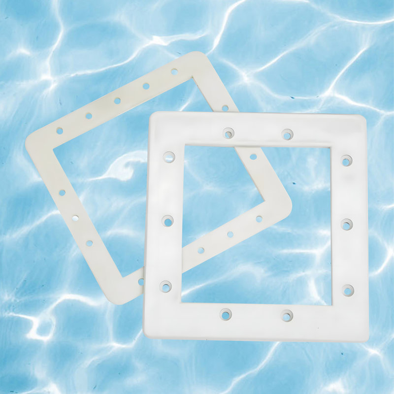Plaque frontale et joint papillon pour piscine Hydrotool - 8,25 po - blanc