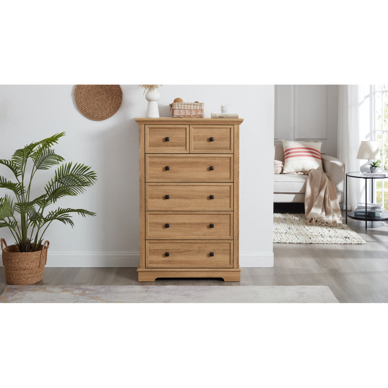 6 Drawer Dresser,6 Drawers Cabinet Tall Chest Of Drawers Closet Organizers  Storage Clothes, Cabinet Of 6 Drawers Living Room,, 31.50''L*15.75W''*47.64''H