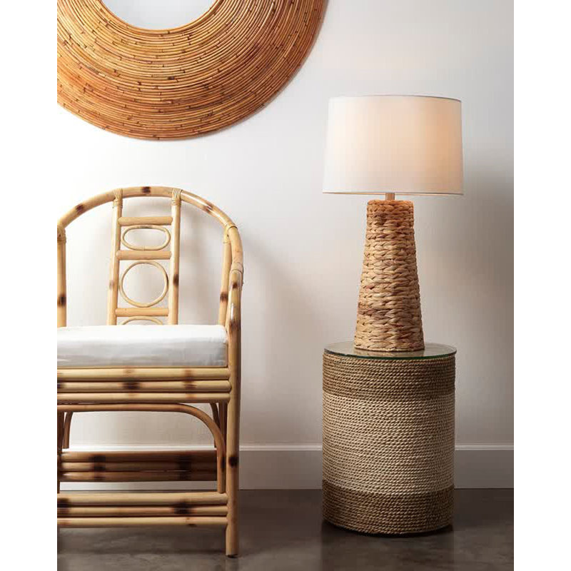 Saint Glass Top End Table