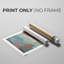 «Floating By II», impression sur toile seulement - non encadrée-927700527