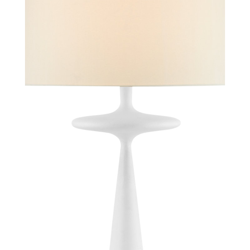 66.5'' Gesso White Traditional Floor Lamp