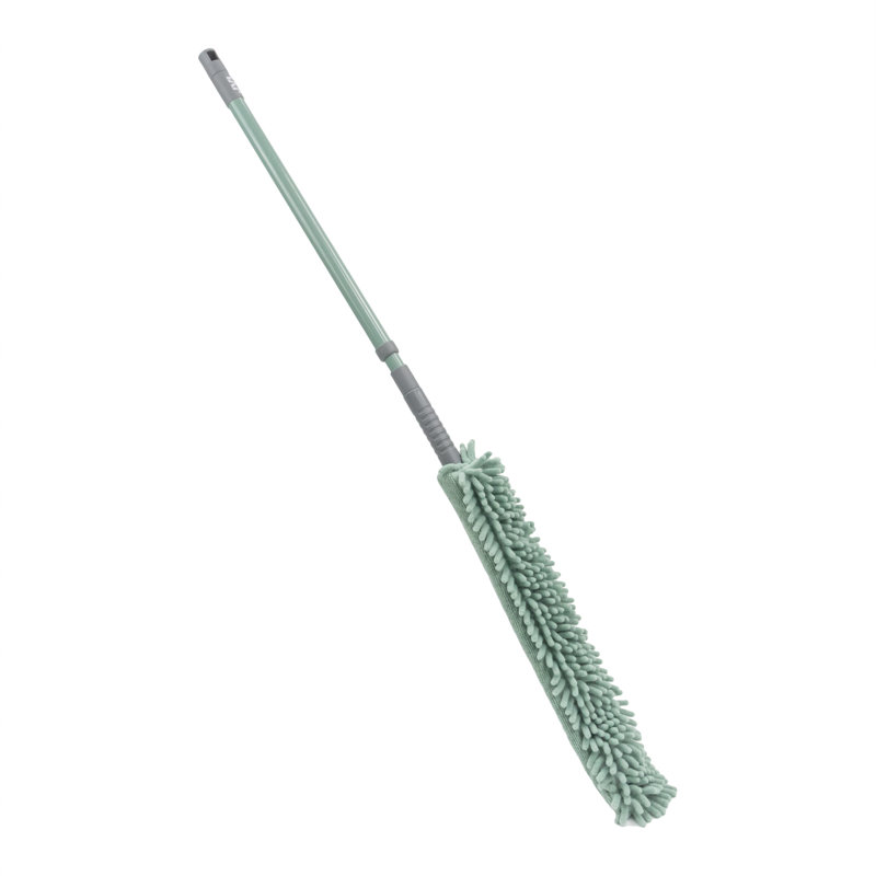 JVL Extendable Flexible Dusting Brush, Green