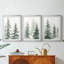 Christmas Holiday Art XCII - reproduction sur mesure encadrée de qualité supérieure - 3 pièces-1607779219-1607781486