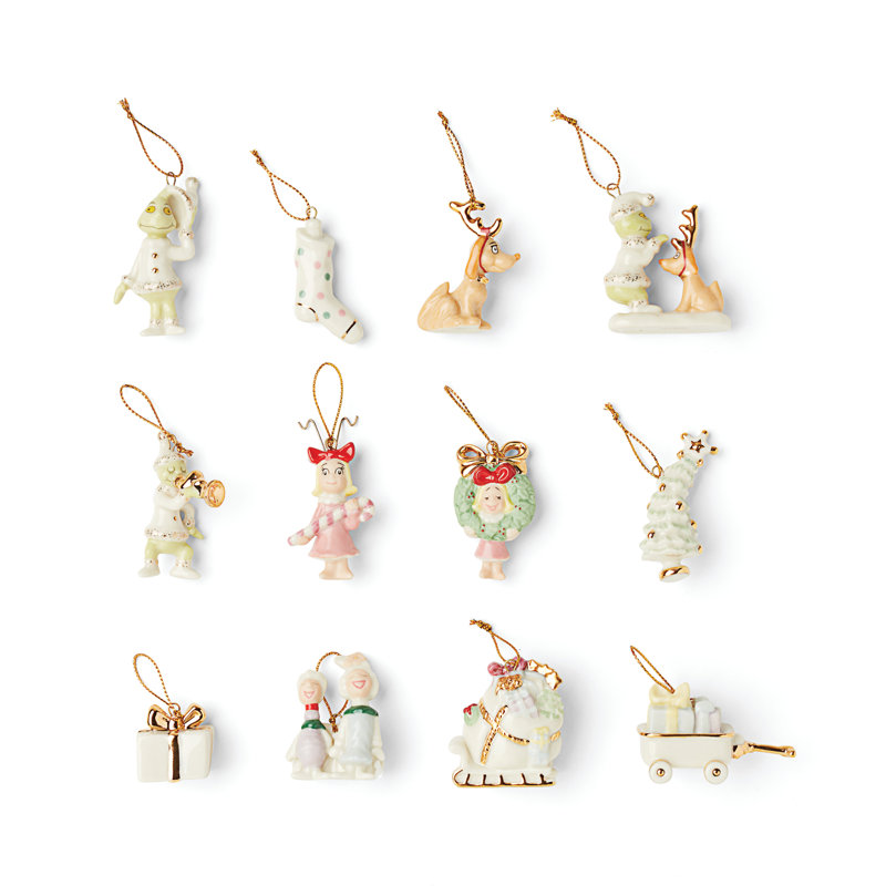 How The Grinch Stole Christmas 12-Piece Ornaments