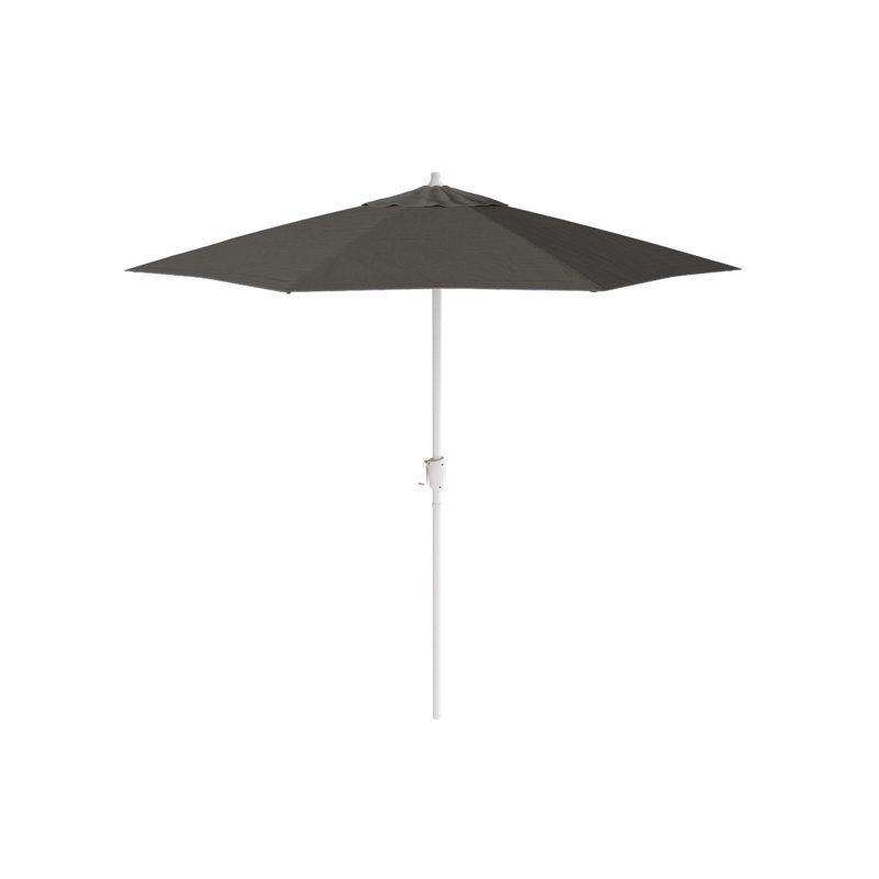 Parasol de marché 86,3 po Kenne, l 90 po x P 90 po, Toile gris anthracite Sunbrella®