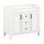 Meuble-lavabo 36 po sans lavabo supérieur, armoire seulement, armoire de rangement moderne avec 2 portes à fermeture douce et 2 tiroirs-122019413