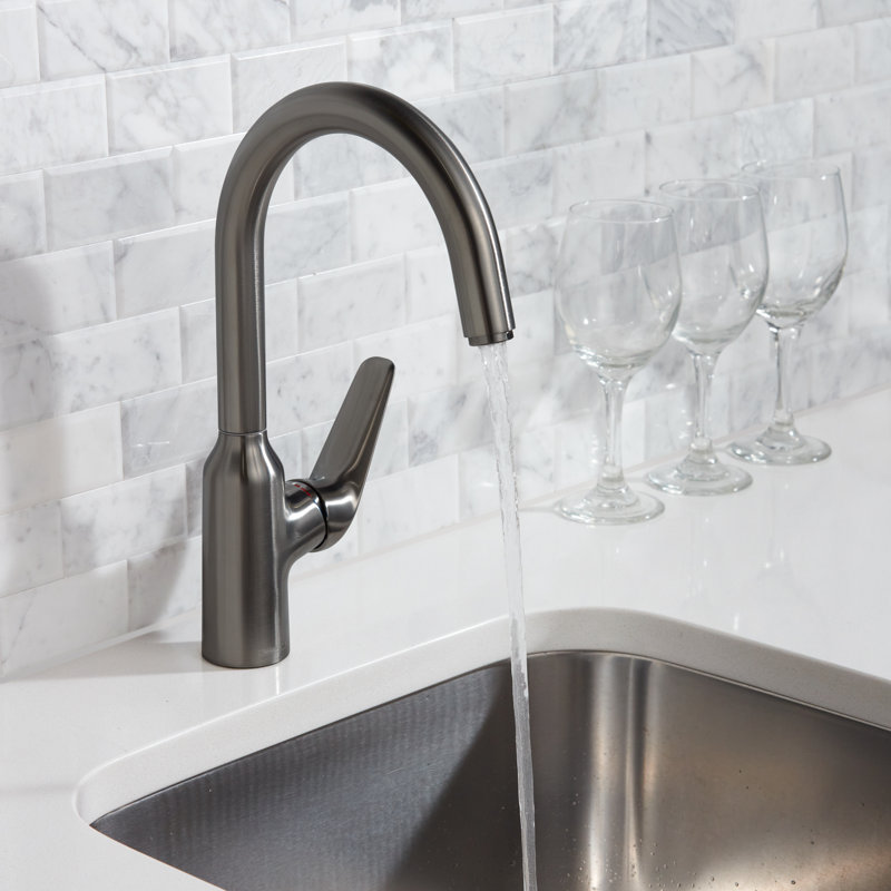 Focus N Bar Faucet, 1.75 GPM, Brushed Black Chrome