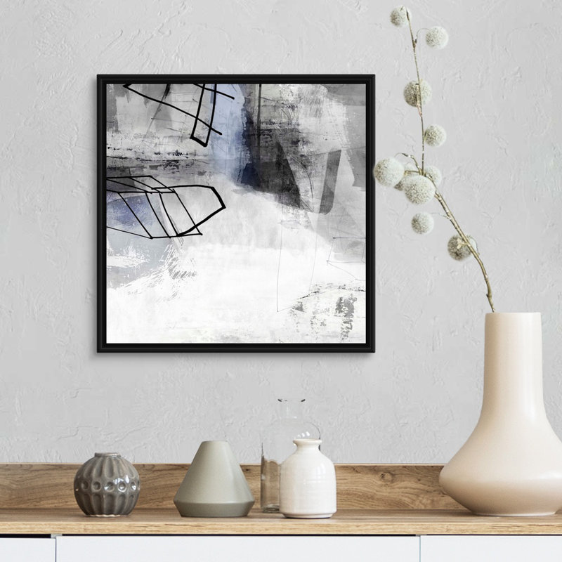 Print, 18" H x 18" W x 1.75" D, Black Framed