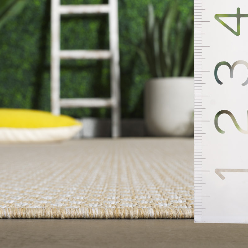 Terrace 810 Geometric Indoor/Outdoor Rug, Square 6'7"