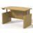 Aberdeen­ Height-Adjustable Front Desk with Base-862542198-862552495