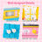 Kids Play Kitchen, Wooden Pretend  Kitchen Playset