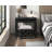 2Pc Writing Desk And Chair Set Metal Frame Faux Leather Upholstery Small Space Furniture Home Office-1689473102