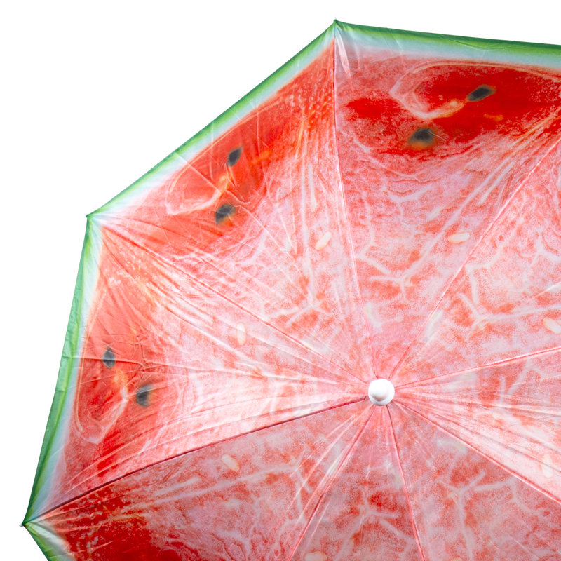 Parasol de plage 5,2' pastèque Zimmer