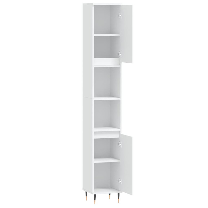Bathroom Cabinet, White