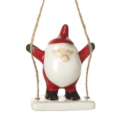 7cm Ceramic Hanging Figurine Ornament