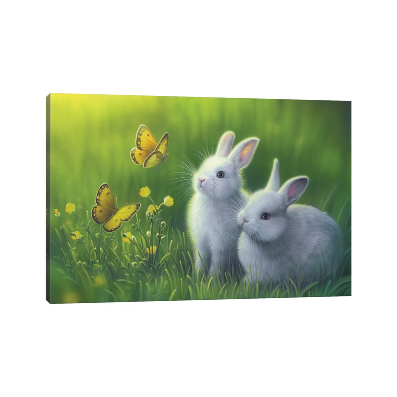 Buttercups 1 Piece Wrapped Canvas Wall Art, 20.32 cm H x 30.48 cm W