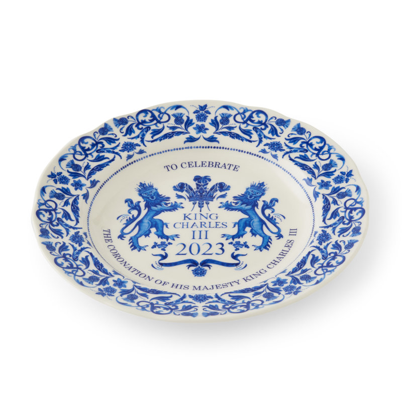 Spode Kings Coronation Charles III Single Ceramic Plate