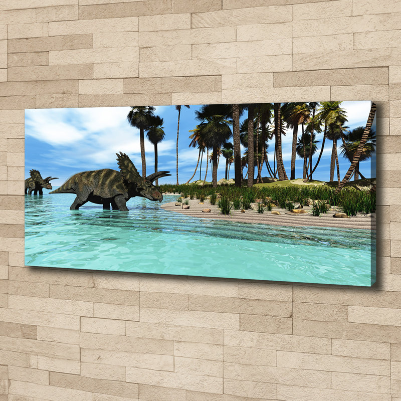 Dinosaurs - No Frame Print on Canvas