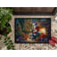Paillasson Bluetick Hound and Santa Claus-112753715