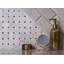 12" X 12" Basketweave Marble Mosaic Tile