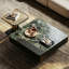 Table basse carrée en marbre de style luxueux-129845448