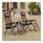 Zero Gravity Chair Set With Side Table, Folding Reclining Chair With Cupholders & Pillows, Adjustable Lounge Chair For Pool, Backyard, Lawn, Beach,-1606749991