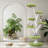 5'11" H Tall Cat Tree Flower Shape Scratching Post Cat Tower-99323464