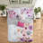 Premium Polyester Bedding Sets, King Floral Modern Home Comfort