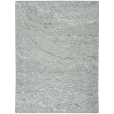 Cahide Abstract Handmade Area Rug