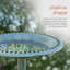 Plastic Pedestal Birdbath