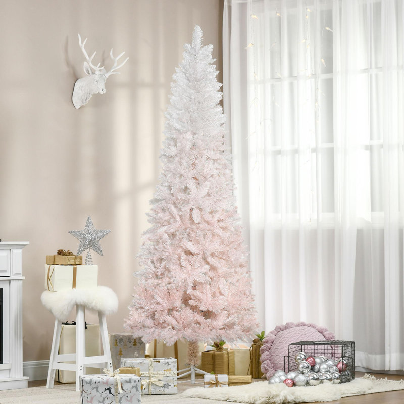 Grand sapin de Noël artificiel non éclairé, 7'