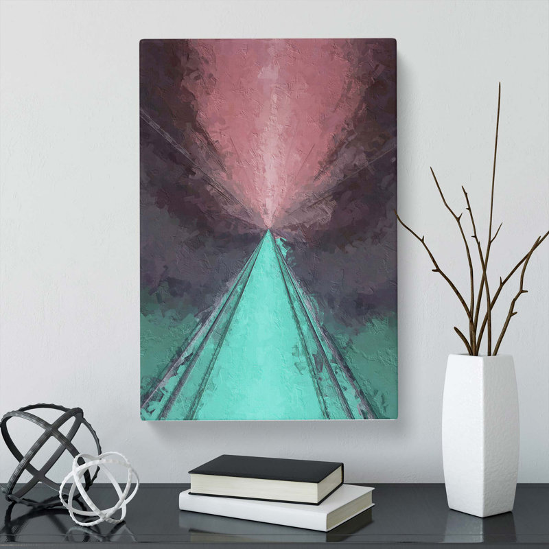 Tunnel View In Abstract - Wrapped Canvas Print, 91cm H x 60cm W x 3cm D