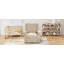 Fauteuil inclinable manuel pour fauteuil de jardin, chambre à coucher, cinéma maison et chambre de bébé, brun-128135516